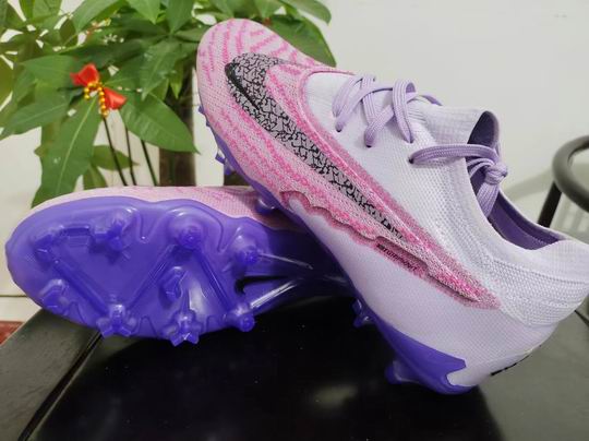 Nike Football Shoes Purple Black-67